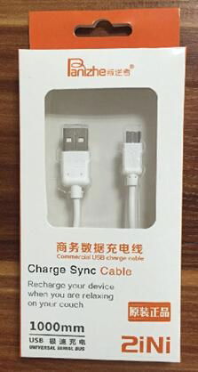 Whole sale data charging micro PVC USB cable 2