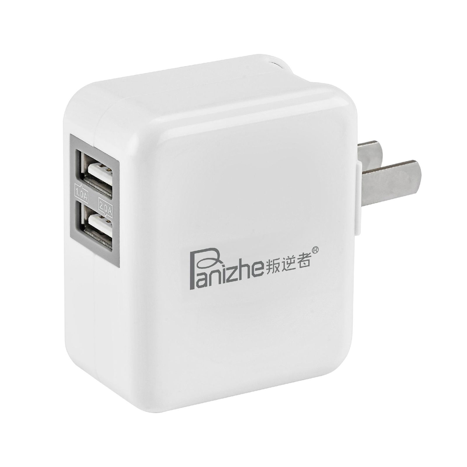 High speed 5V 1A 5V 2.1A  USB Wall Charger for iPhone