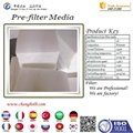 Polyester 200g fiber pre air filter media 4