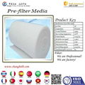 Polyester 200g fiber pre air filter media