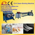 eva foam seam binding/solid piping machine 1