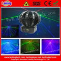 LMB72RGB 13.2W RGB 72lens RC Endless Spinning Beam-Storm Magic LaserBall