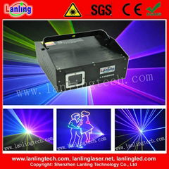 1W RGB 10kpss ILDA Animation Laser show system