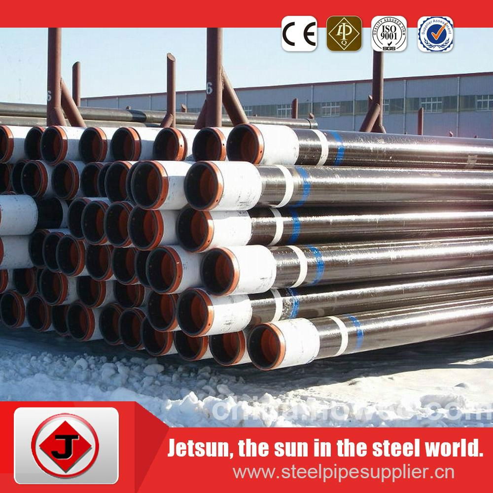 API Petroleum Casing Pipe oil casing pipe, API 5CT pipe for oil and gas project  2