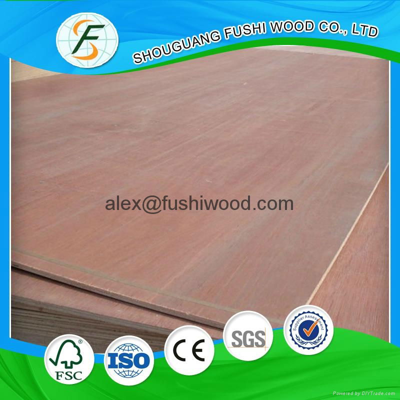 Furniture grade plywood BB/CC commercial plywood