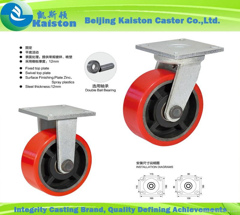 KI2012 Polyurethane Caster