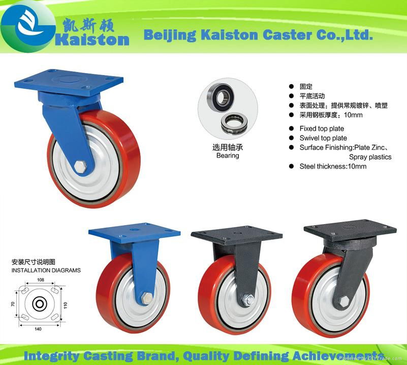 KI2012 Polyurethane Caster 4