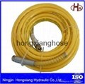 steel wire braided airless spray paint hose 2
