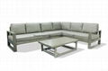 Alumininum outdoor sectional