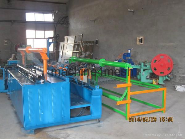 full automatic chain link fence mesh machine 