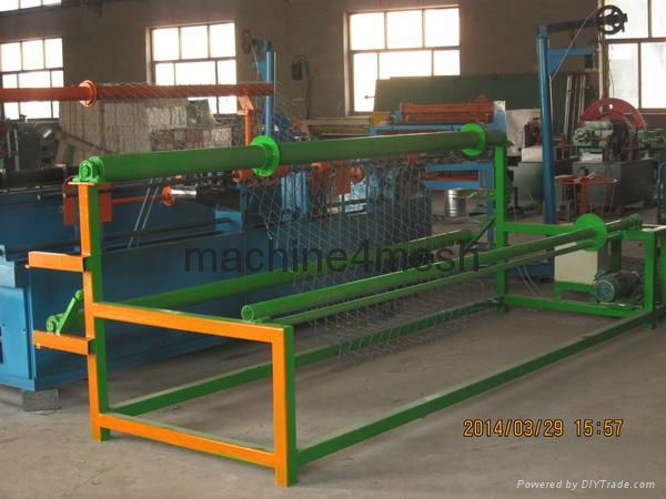 full automatic chain link fence mesh machine  4