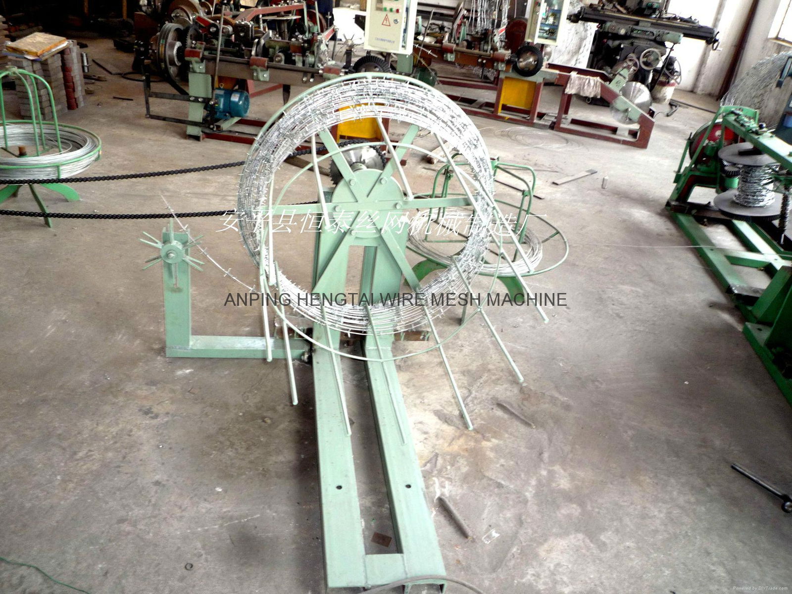 double twisted barbed wire machine