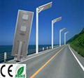 Manufacturer supply IP65 6W-80W all in one solar street light with motion sensor 1