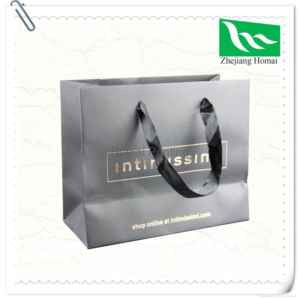 Kraft Paper Bag With Handles Shopping Packaging brown paper bag