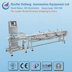 Fish weight sorter machine 