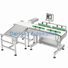 weight sorter and check weigher machine 