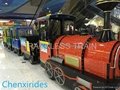 New Amusement Park Rides Trackless Electric Train for Family Entertainment