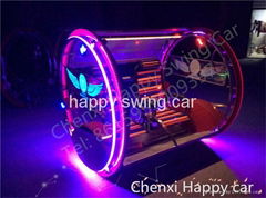 2016 New Amusement Park Ride Battery Kiddie Ride Rotating Racing Car for sale