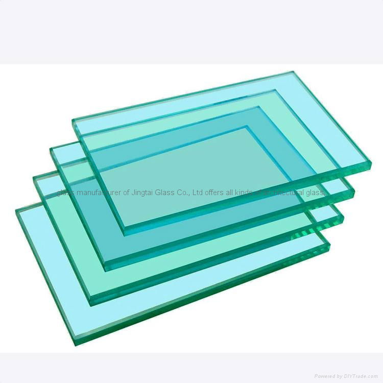 safety green glazing tempered glass with two advanced tempering lines  4