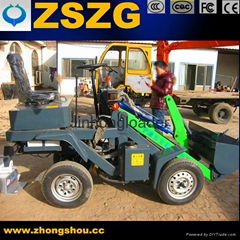China supply electric battery mini wheel loader for sale