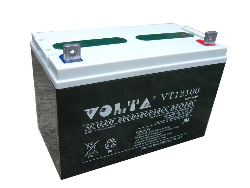 中外合资品牌 房车野营车专用蓄电池 VOLTA  VT12100(12V100AH)