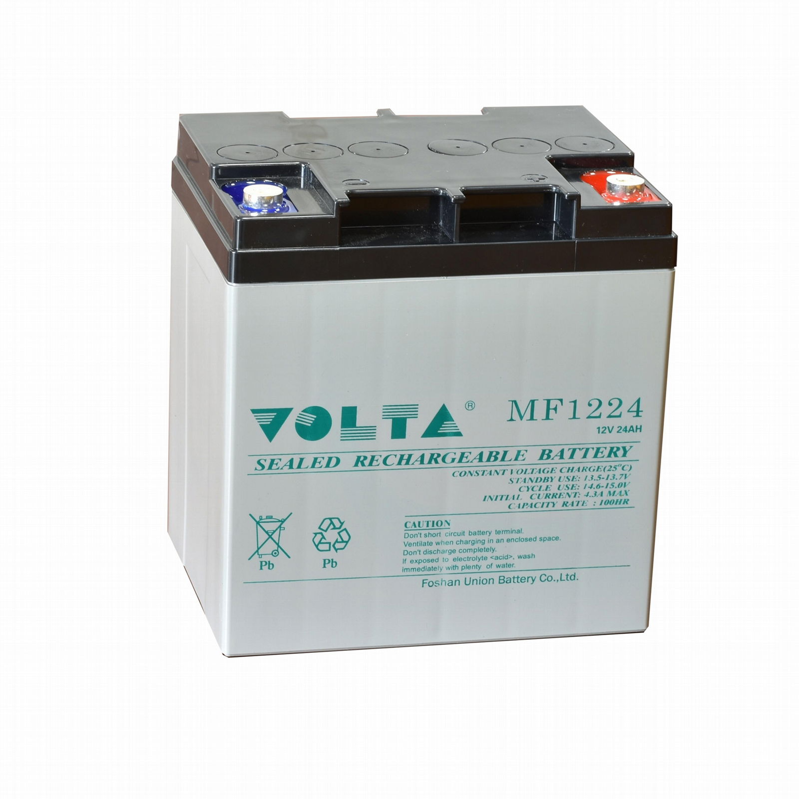 合资品牌VOLTA MF1224(12V24AH)免维护铅酸蓄电池 3