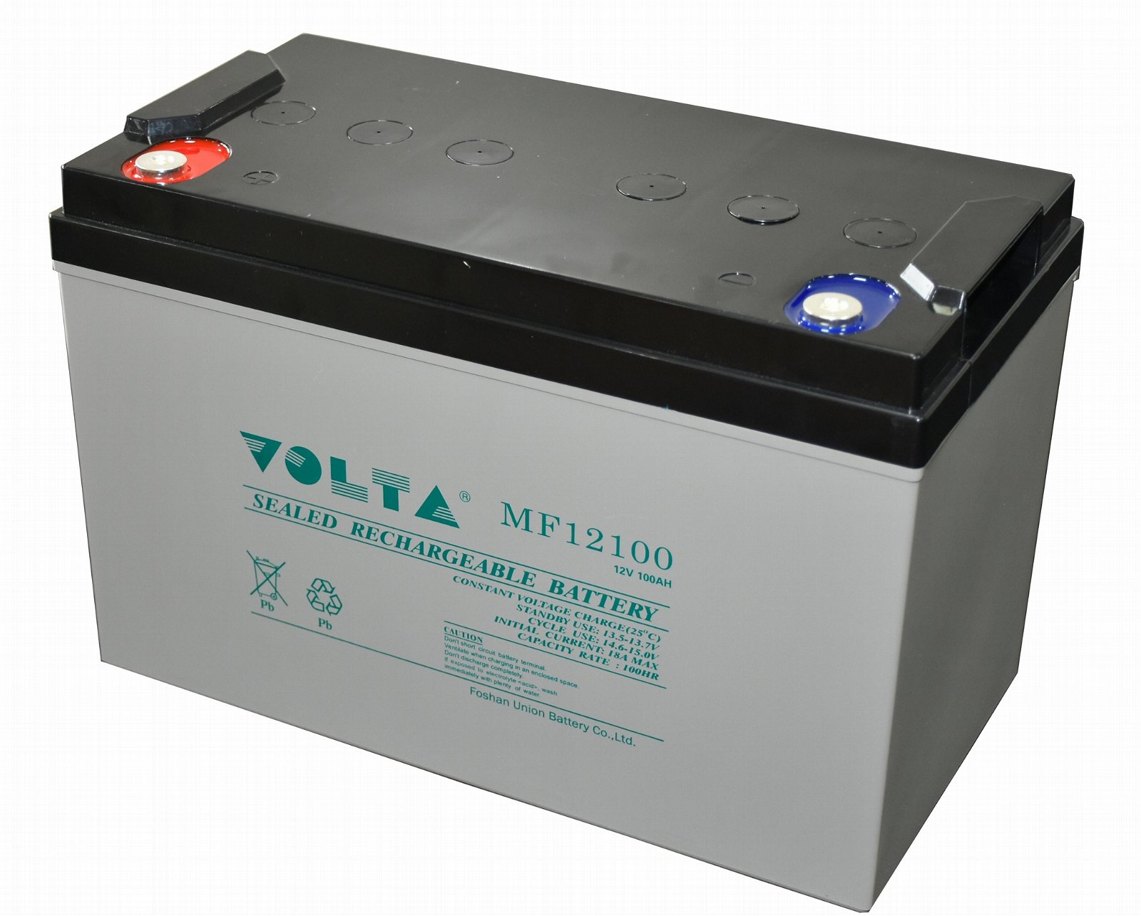 合資品牌 VOLTA  MF12100(12V100AH)免維護鉛酸蓄電池 
