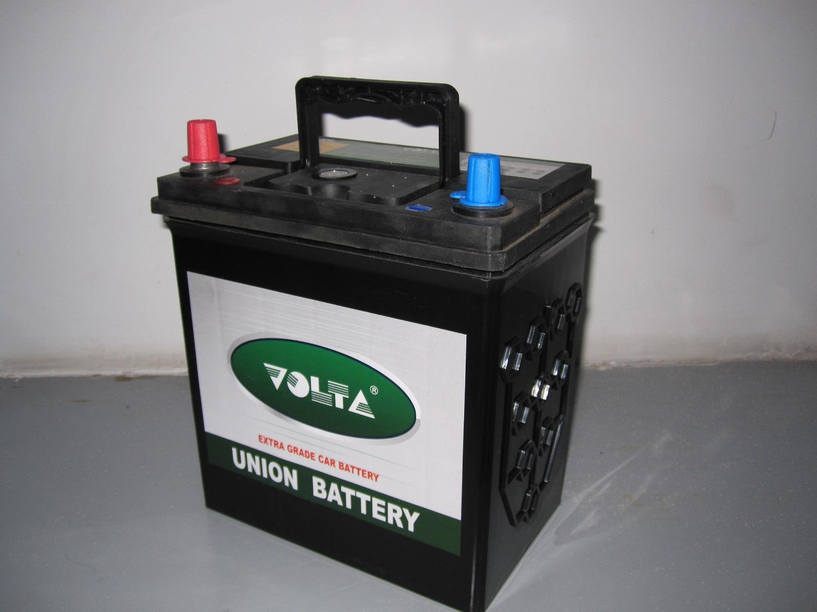 中外合資 VTOLT品牌  免維護汽車蓄電池啟動電池 4