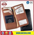 RFID blocking passport wallet