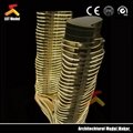 Customized commercial mini architectural model with complete specifications