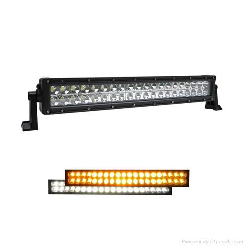 120w 31.5inch amber light led bar works light leds ATV 