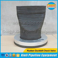 SS Flange Duckbill Check Valve 