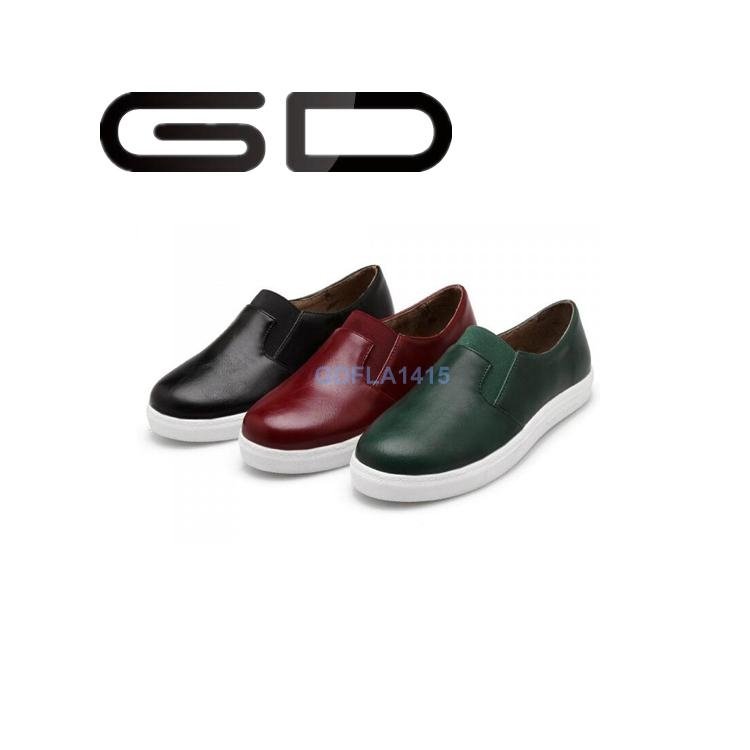 GD fashion vintage british style comfortable thick soles trendy flat shoes