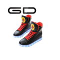 The voice brand LED shinny high top