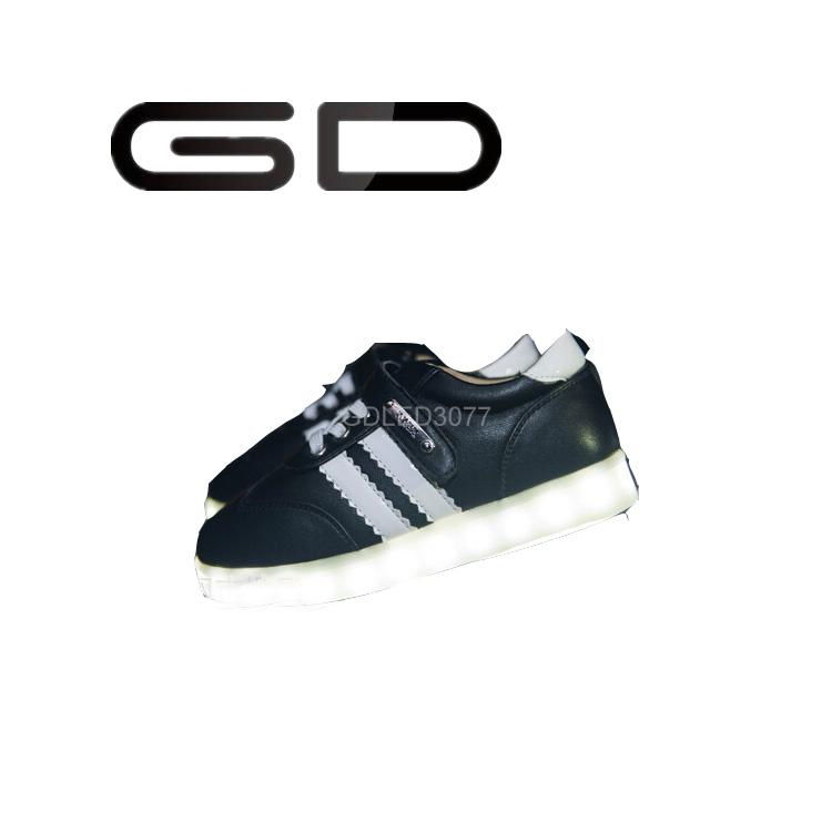 GD kids new fashion LED shinny shoes for cool young fashion children 2