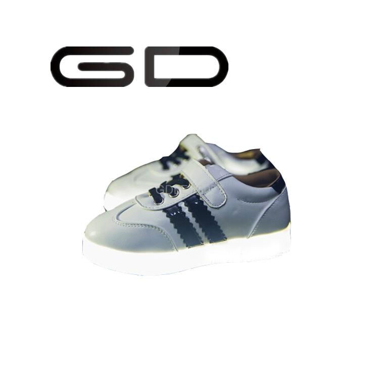 GD kids new fashion LED shinny shoes for cool young fashion children 3