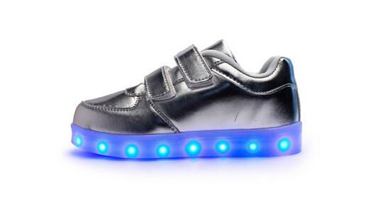 GD LED fashion young kids shoes flashing LED lights  3