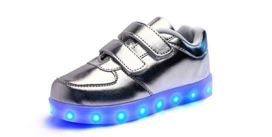 GD LED fashion young kids shoes flashing LED lights  5