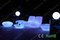 LED lighted furniture sofa