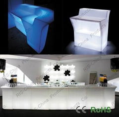 LED  bar table and LED counter