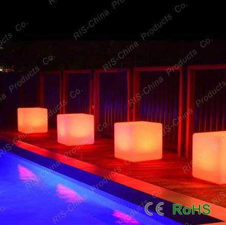 LED cube table of LED lighted products 3