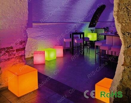 LED cube table of LED lighted products 5
