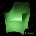 LED light sofa chair