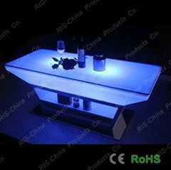 LED bar table and light bar counter