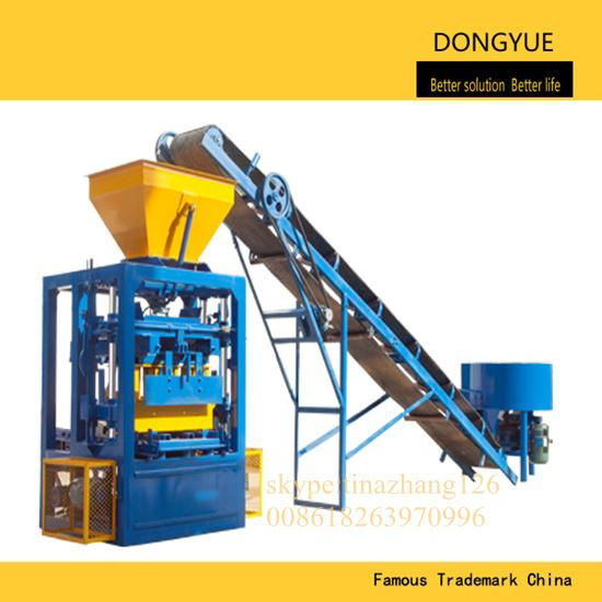 QT4-24 Dongyue Africa best seller brick and block plant 2