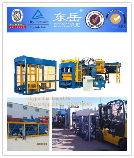QT10-15 Dongyue Full-automatic paving block making machine 2