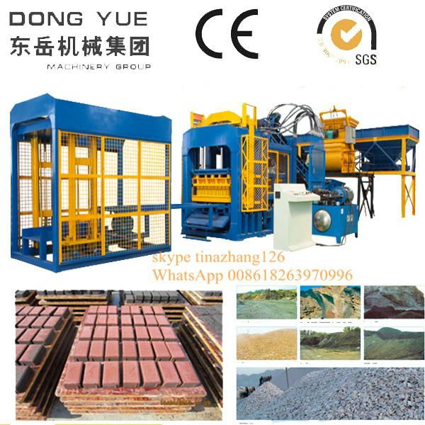 QT10-15 Dongyue Full-automatic paving block making machine 3