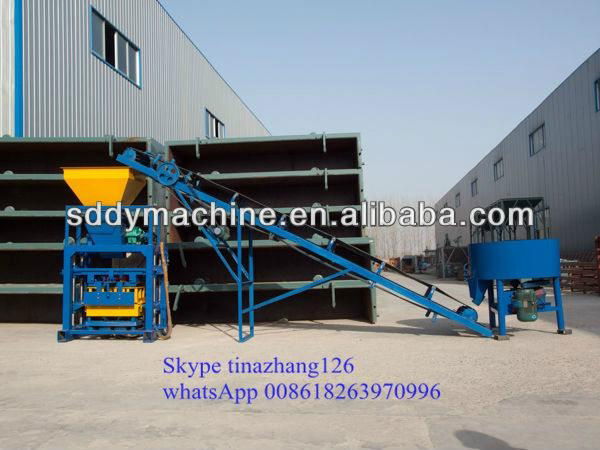 Fly ash  concrete blocks making machinery 2