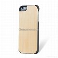 wood phone case solid phone protective cord back high quaility Iphone6/6P Maple 2