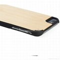 wood phone case solid phone protective cord back high quaility Iphone6/6P Maple 4
